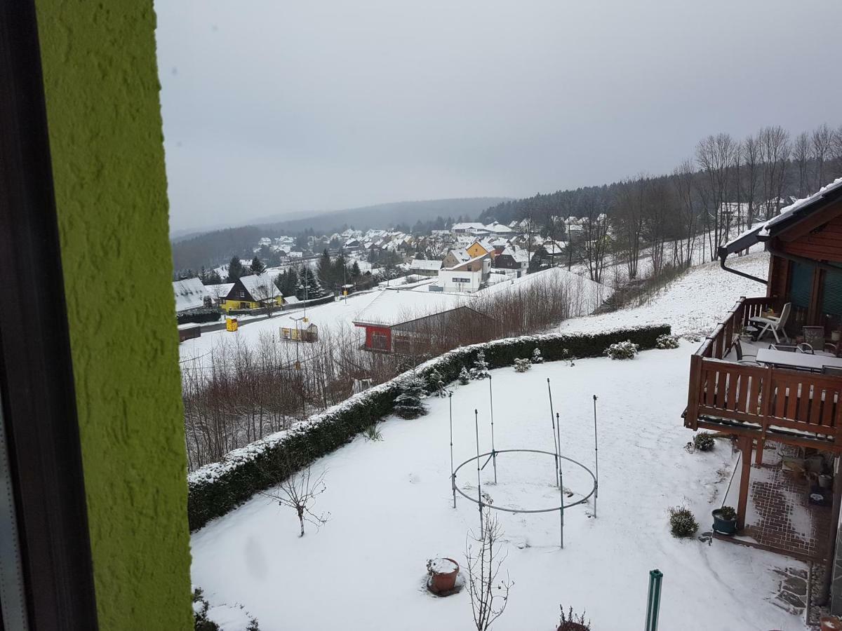 Ferienwohnung S. Armbruster Bernsbach Bagian luar foto